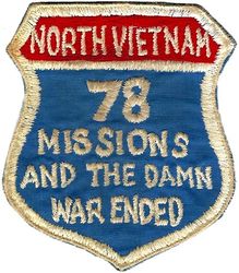 78 Missions North Vietnam
Thai made.
