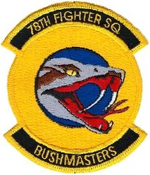 78th Fighter Squadron
Old US made.
