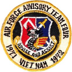 Air Force Advisory Group Team Four Morale
Reported to 7th Air Force. RVN made.

