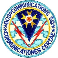 803d Communications Squadron
