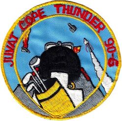 80th Tactical Fighter Squadron Exercise COPE THUNDER 1990-6
Exercise number corrected after change, Korean made.
