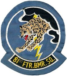 81st Fighter-Bomber Squadron 
German made.
