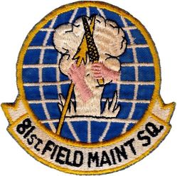 81st Field Maintenance Squadron
UK made.
