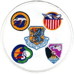 81st Tactical Fighter Wing Gaggle
 78th Tactical Fighter Squadron, 91st Tactical Fighter Squadron, 92d Tactical Fighter Squadron, 510th Tactical Fighter Squadron, & 81st Tactical Fighter Wing. 
