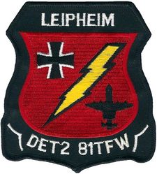 81st Tactical Fighter Wing Detachment 2
