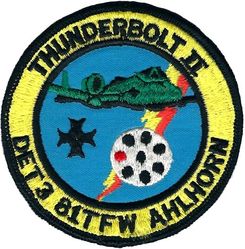 81st Tactical Fighter Wing Detachment 3
UK made.
