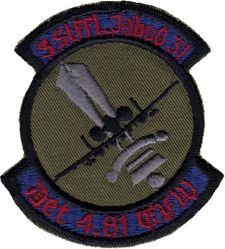 81st Tactical Fighter Wing Detachment 4
UK made.
Keywords: subdued