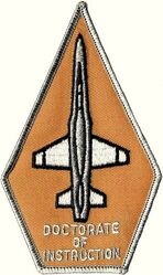 82d Flying Training Wing T-38 Doctorate Of Instruction Pilot
