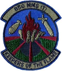 850th Munitions Maintenance Squadron (Theater)
Keywords: subdued