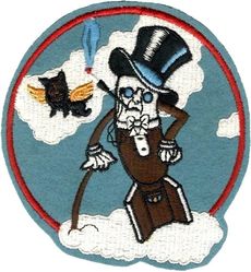 867th Bombardment Squadron, Heavy
Organized as 92d Aero Squadron on 21 Aug 1917. Demobilized on 21 Dec 1918. Reconstituted and consolidated (1942) with 17th Reconnaissance Squadron (Light), which was constituted on 20 Nov 1940. Activated on 15 Jan 1941. Redesignated: 92d Bombardment Squadron (Light) on 14 Aug 1941; 92d Reconnaissance Squadron (Medium) on 30 Dec 1941; 433d Bombardment Squadron (Medium) on 22 Apr 1942; 10th Antisubmarine Squadron (Heavy) on 29 Nov 1942; 867th Bombardment Squadron (Heavy) on 21 Oct 1943. Inactivated on 4 Jan 1946.

WW 2 era on felt.

