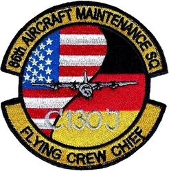 86th Aircraft Maintenance Squadron C-130J Flying Crew Chief 
German made.
