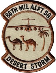86th Military Airlift Squadron Operation DESERT STORM 1991
Keywords: Desert