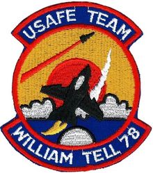 86th Tactical Fighter Wing William Tell Competition 1978
F-4E team, German made. Beware of repros.
