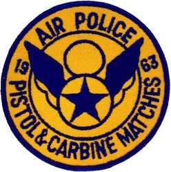 8th Air Force Air Police Pistol and Carbine Matches 1963
