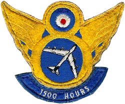 8th Air Force B-52 1500 Hours
Separate tab sewn to Velcro as used.
