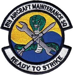 8th Aircraft Maintenance Squadron
Korean made.
