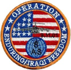 8th Airlift Squadron Operation ENDURING FREEDOM and IRAQI FREEDOM
Turkish made.
