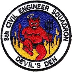 8th Civil Engineer Squadron Morale
Korean made.
