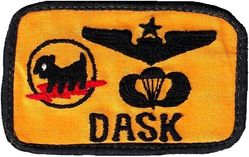 8th Tactical Fighter Squadron Name Tag
Pilot wings, Thai made while deployed to Takhli RTAFB, Thailand, 12 May-4 Oct 1972.
