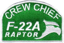 90th Aircraft Maintenance Unit F-22A Crew Chief
