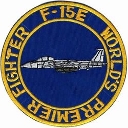 90th Fighter Squadron F-15E 
Korean made.
