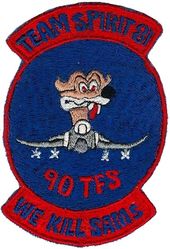 90th Tactical Fighter Squadron Exercise TEAM SPIRIT 1981
Philippine made.
