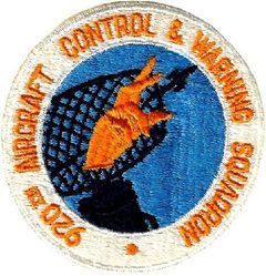 920th Aircraft Control and Warning Squadron
