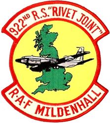 922d Reconnaissance Squadron RC-135
