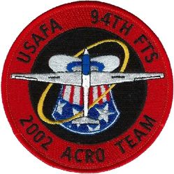 94th Flying Training Squadron United States Air Force Academy Aerobatic Team 2002
