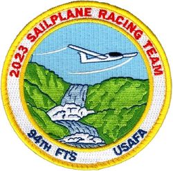 94th Flying Training Squadron United States Air Force Academy Sailplane Racing Team 2023
