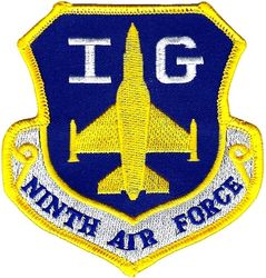 9th Air Force Inspector General F-16
