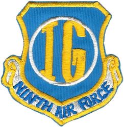 9th Air Force Inspector General 
Korean made.
