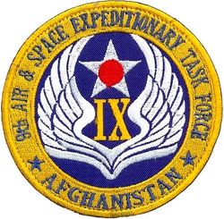 9th Air and Space Expeditionary Task Force Detachment 2 (Air Component Coordination Element Afghanistan)
Afghan made.
