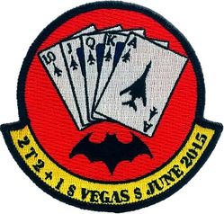 9th Bomb Squadron Exercise RED FLAG 2015
2 T 2 + 1 = fly 2 sorties, fly 2 more later and 1 extra sortie each day.
