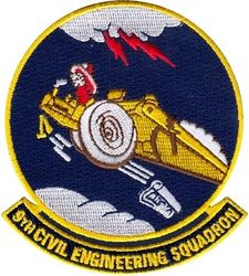 9th Civil Engineering Squadron Heritage
