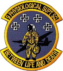 9th Physiological Support Squadron
Korean made.
