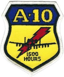 Fairchild Republic A-10 1500 Hours
