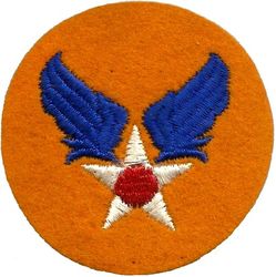 United States Army Air Forces
Used in the Mediterranean Theater. On felt.

