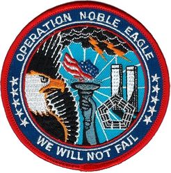 Operation NOBLE EAGLE
Observed worn by pilots from the 1 FW and 388 FW.
