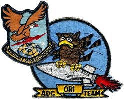 Aerospace Defense Command Operational Readiness Inspection Team Gaggle
Stacked gaggle: ADC sewn to ORI patch.

