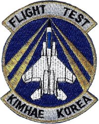 Air Force Contract Maintenance Center Detachment 28 F-15 Flight Test
Korean Air–operated depot for USAF F-4s, A-10s, F-15s, and F-16s based in Japan and South Korea. Flight test crews are USAF.

