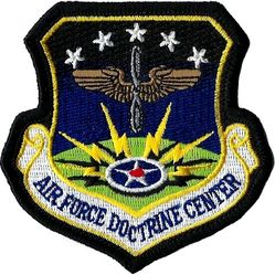 Air Force Doctrine Center
Sewn into leather.
