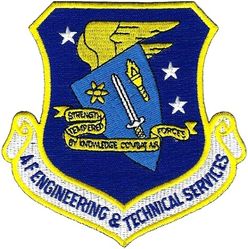 Air Force Engineering & Technical Services
Keywords: STRENGTH TEMPERED BY KNOWLEDGE COMBAT AIR FORCES A F ENGINEERING & TECHNICAL SERVICE