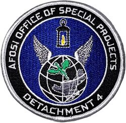 Air Force Office of Special Investigations Office of Special Projects Detachment 4
