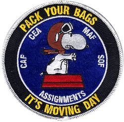 Air Force Personnel Center Rated Assignments
CAF- Combat Air Forces
CEA- Career Enlisted Aviators
MAF- Mobility Air Forces
SOF- Special Operations Forces
Keywords: Snoopy