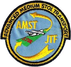 Advanced Medium STOL Transport Joint Task Force
STOL= short takeoff and landing. Boeing and McDonnell Douglas won development contracts for two prototypes each. This resulted in the YC-14 and YC-15, respectively. Program ended in December 1979 with neither aircraft being chosen.
