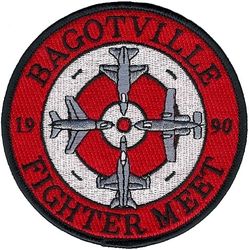 Bagotville Fighter Meet 1990
A-7, A-10, F-16 and CF-188. No further info found.
