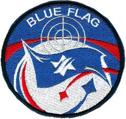 BLUE FLAG
Israel/USAF exercise. 48 FW participated. Patch worn by all participants. Israeli made.
