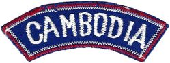 Cambodia
Bush hat tab, RVN made.
