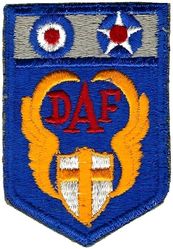 Desert Air Force
DAF was made up of squadrons from the Royal Air Force (RAF), the South African Air Force (SAAF), the Royal Australian Air Force (RAAF), the United States Army Air Forces (USAAF) and other Allied air forces. Operated in the Middle east, North Africa and Mediterranean theatres.
